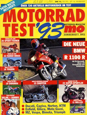 Motorrad MO Testbuch 1993