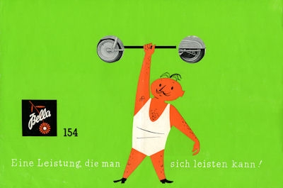 Zündapp Bella 154 Prospekt 1957