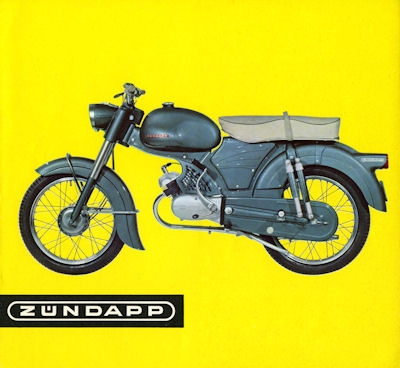 Zündapp 50 ccm Prospekt 1963