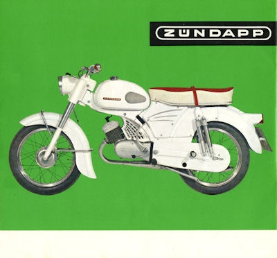 Zündapp Motorrad Programm 1963