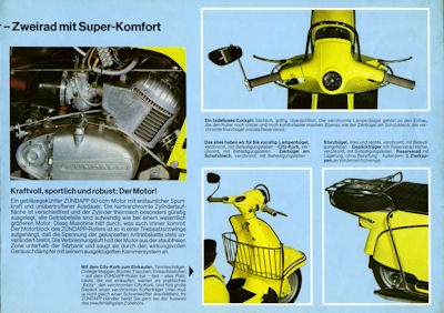 Zündapp Motorroller Programm 1975