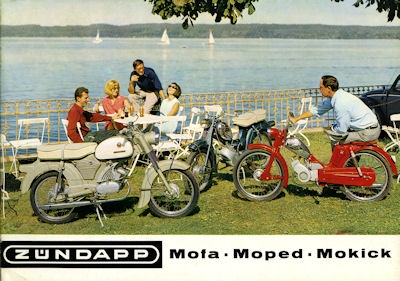 Zündapp Mofa, Moped and Mokick program 1966