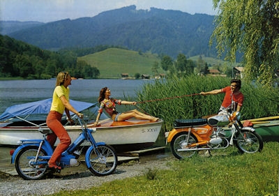 Zündapp Mofa Moped Mokick Programm 1974