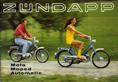 Zündapp Mofa Moped Automatic program 1970