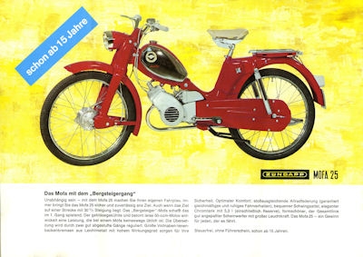 Zündapp Mofa Moped Automatic program 1970