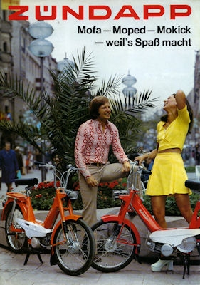 Zündapp Mofa Moped Mokick Programm 1974