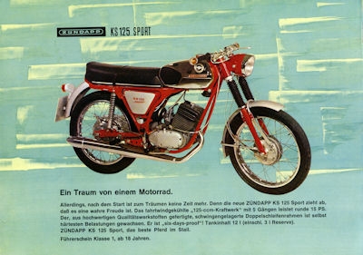 Zündapp Motorrad Programm 1971