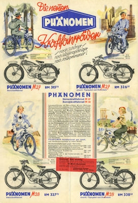 Phänomen Motorrad Prospekt 6.1936