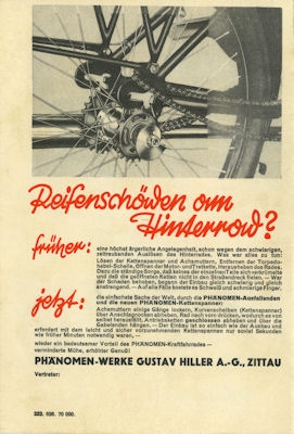 Phänomen Motorrad Prospekt 6.1936