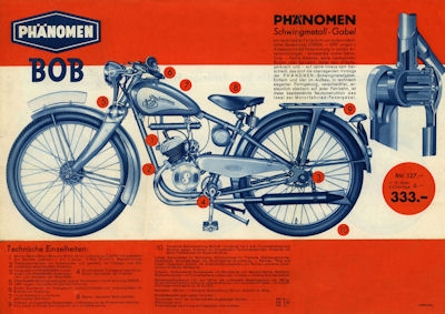 Phänomen BOB Prospekt 1939