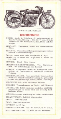 Motosacoche program 1927