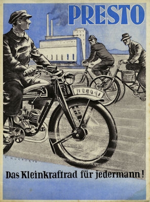 Presto Kleinkraftrad Prospekt 1936