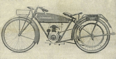 Orionette Sportmodel 3,5 HP brochure 1924