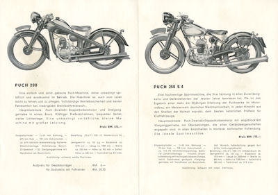 Puch program 1939