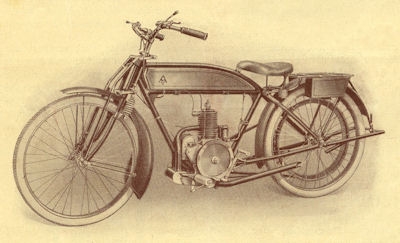 Amo Leichtmotorrad B I 2 PS Prospekt 1924