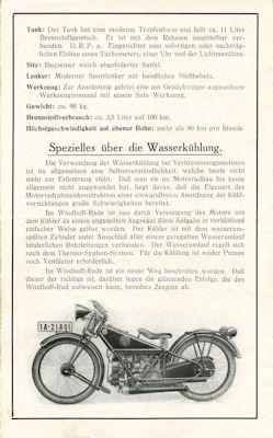 Windhoff 175 ccm Prospekt 1926