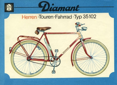 Diamant Fahrrad Prospekt 1968