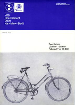 Diamant Fahrrad Prospekt 1986