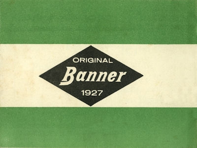 Banner Fahrrad Programm 1927