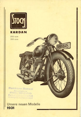 Stock program 1931