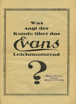 Stock Prospekt 1924