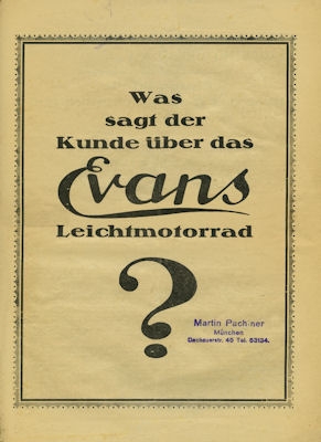 Stock brochure 1924