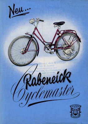Rabeneick Cyclemaster Prospekt 8.1951
