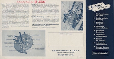 Rabeneick Taxi CM 32 Prospekt 6.1952