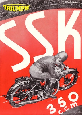 Triumph SSK 350ccm MAG OHV brochure 1930