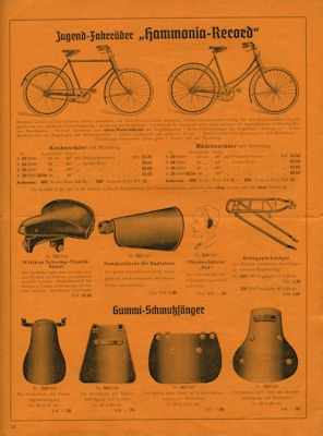 Hammonia Preisliste 10.1935
