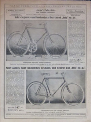 Aria Katalog 1925