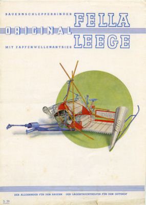 Fella Bauernschlepperbinder LEEGE brochure 1939