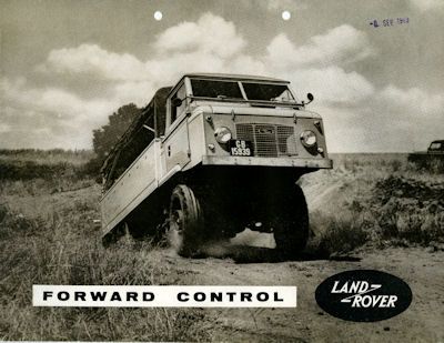 Landrover Forward Control Prospekt 1963