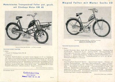 Falter Programm 1954