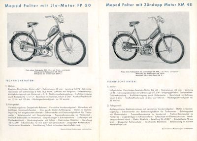 Falter Programm 1954