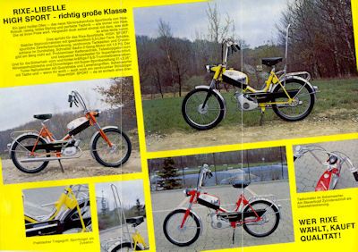 Rixe Mofa Programm ca. 1974