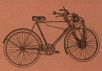 OGE Fahrradmotor Prospekt ca. 1921