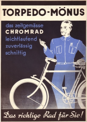 Torpedo Fahrrad Programm 1950er Jahre