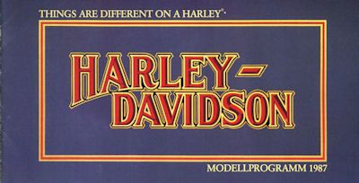 Harley-Davidson program 1987