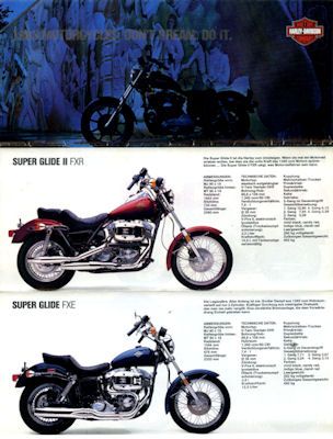 Harley-Davidson program 1983