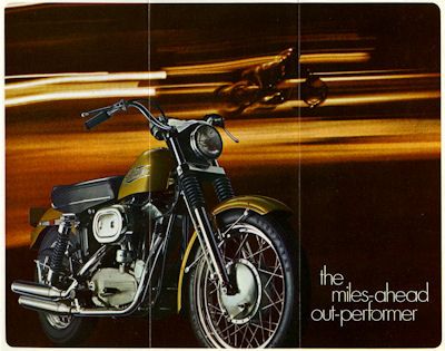 Harley-Davidson Sportster 900 ccm Prospekt 1970