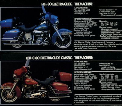 Harley-Davidson AMF program 1981