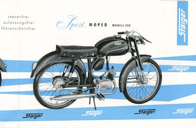 Staiger Moped program 1956