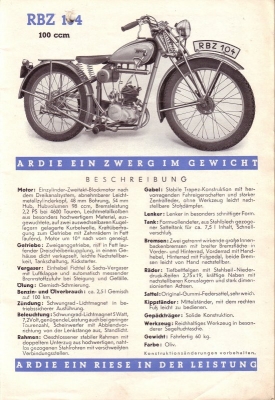 Ardie program 1935