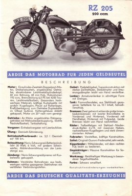 Ardie program 1935