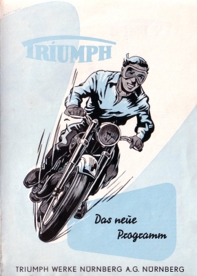 Triumph program 1954