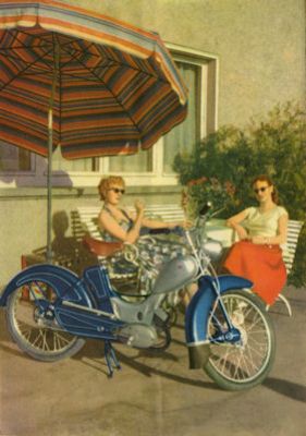 Simson Moped SR 2 brochure 1957