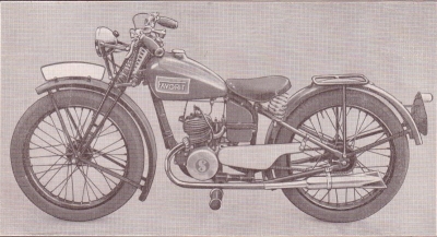 Favorit 98 ccm Sachs Motor Prospekt 1930er Jahre