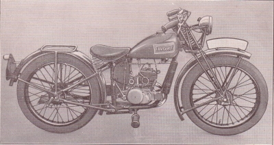 Favorit 98 ccm Sachs Motor Prospekt 1930er Jahre