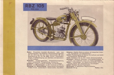 Ardie Programm 1936